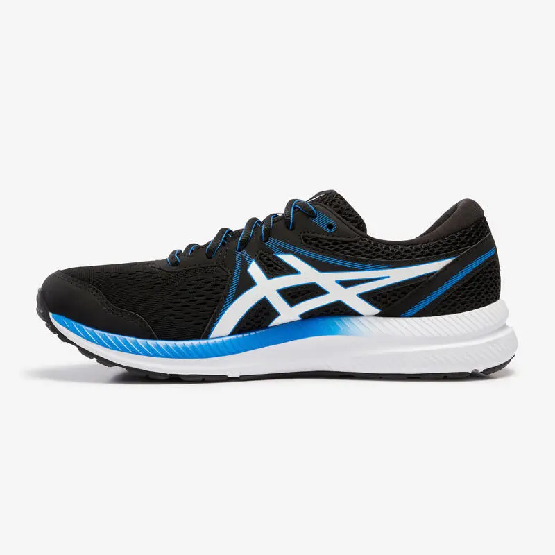 Zapatillas Running Asics Gel Windhawk Hombre Azul Blanco Negro - Imagen 5