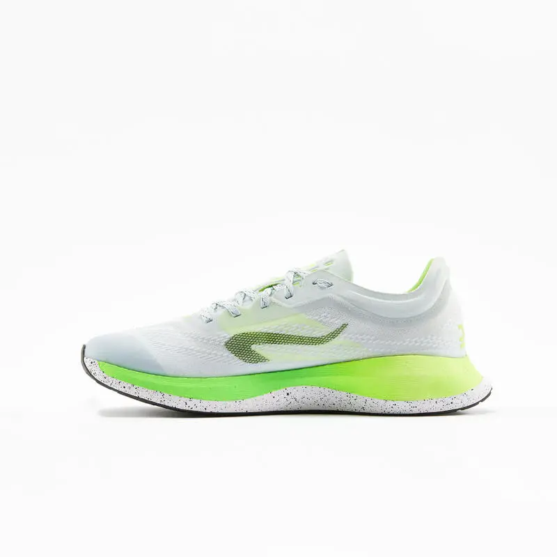 ZAPATILLAS RUNNING HOMBRE - KIPRUN KD500 2 GRIS AMARILLO - Imagen 3