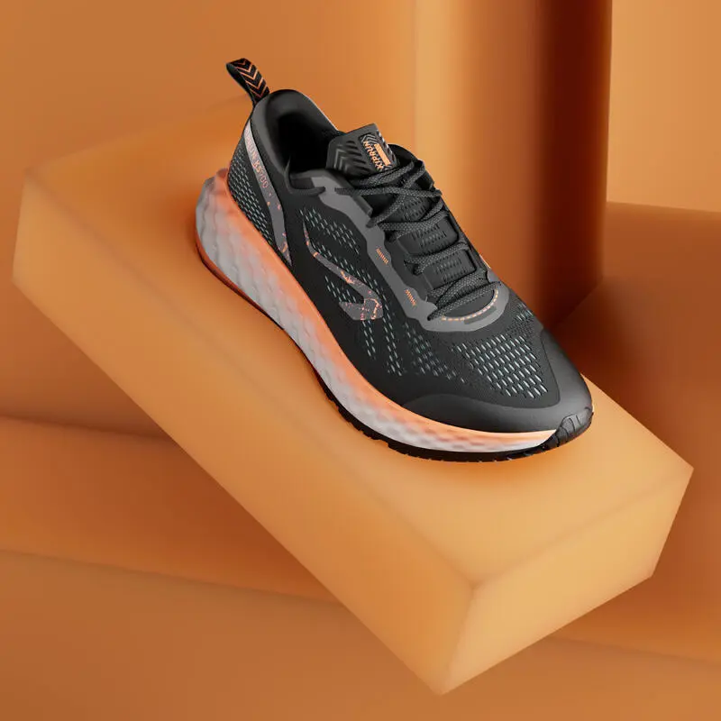 Zapatillas Running Hombre Kiprun KS900 Negro Naranja - Imagen 3