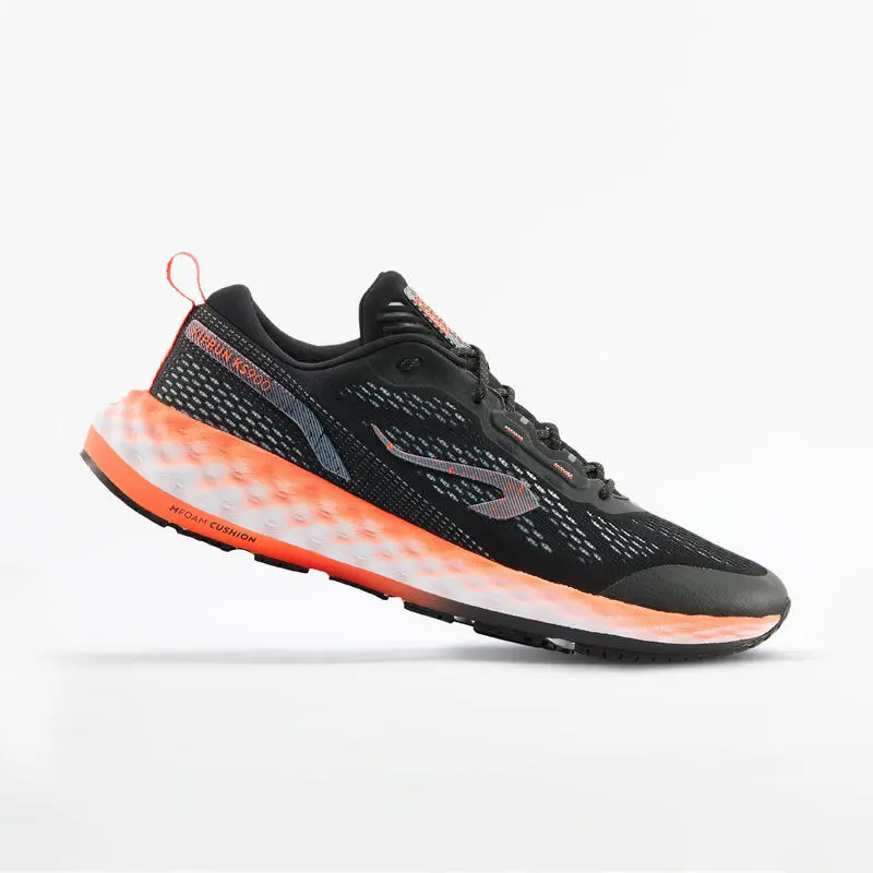 Zapatillas Running Hombre Kiprun KS900 Negro Naranja