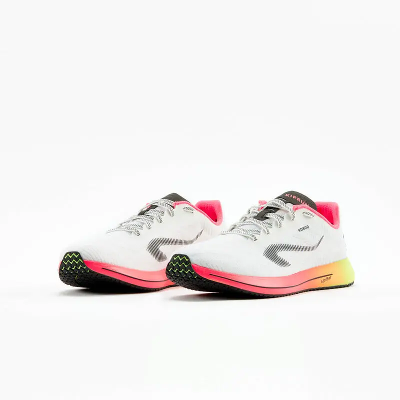 Zapatillas Running Mujer Kiprun KD 800 Amarillo/rosa - Imagen 2