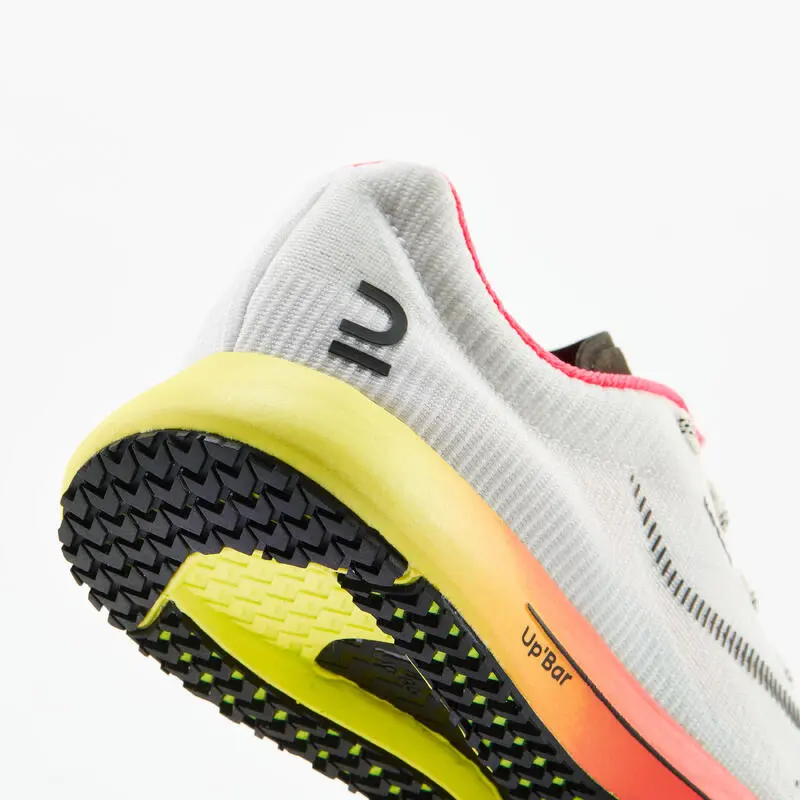 Zapatillas Running Mujer Kiprun KD 800 Amarillo/rosa - Imagen 5