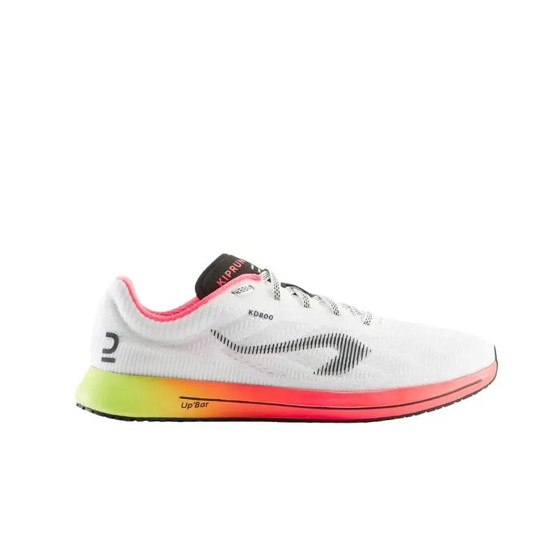 Zapatillas Running Mujer Kiprun KD 800 Amarillo/rosa