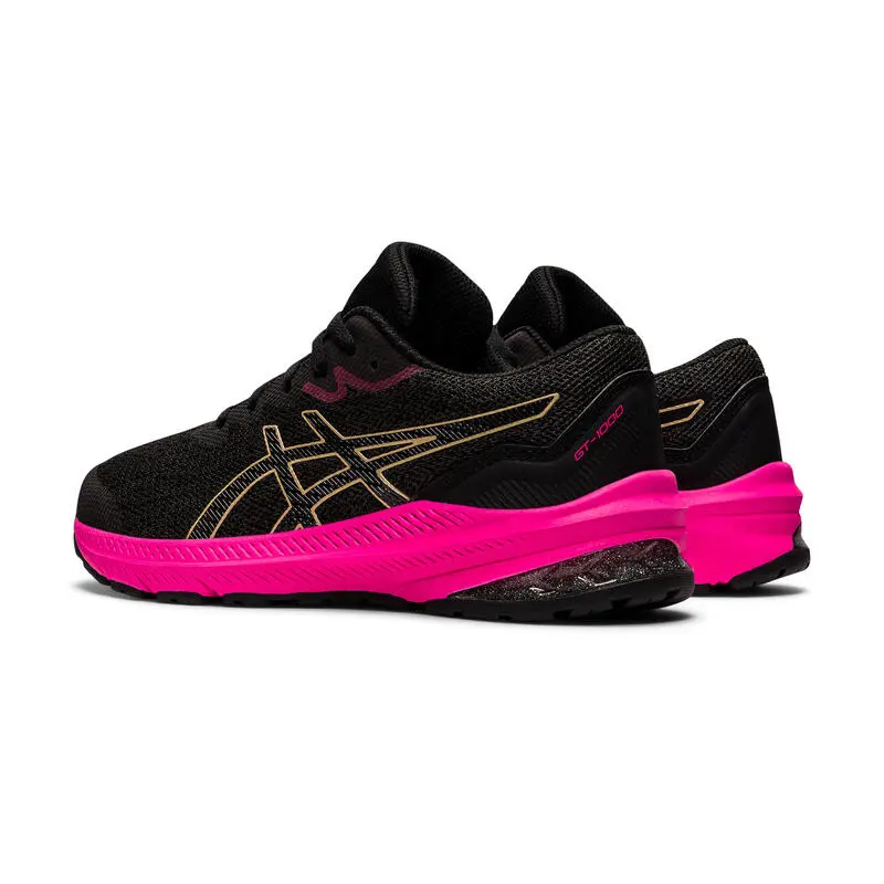 Zapatillas Running Niños Asics GT-1000 Gris Rosa - Imagen 3